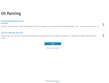 Tablet Screenshot of iampaintingoil.blogspot.com