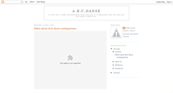 Desktop Screenshot of abcdanse.blogspot.com