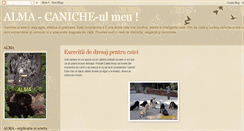 Desktop Screenshot of caniche-poodles.blogspot.com