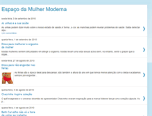 Tablet Screenshot of espacodamulhermoderna.blogspot.com