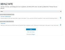 Tablet Screenshot of devilznite.blogspot.com