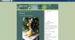 Desktop Screenshot of jillianbeans.blogspot.com