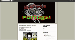 Desktop Screenshot of hardstyleportugal.blogspot.com