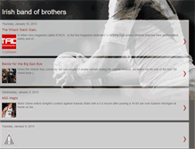 Tablet Screenshot of irishbandofbrothers.blogspot.com