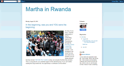 Desktop Screenshot of marthainrwanda.blogspot.com