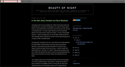 Desktop Screenshot of beautyofnight.blogspot.com
