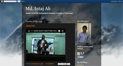 Desktop Screenshot of intajali.blogspot.com