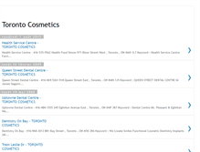 Tablet Screenshot of cosmetics-toronto.blogspot.com