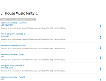 Tablet Screenshot of house-music-party.blogspot.com