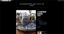 Desktop Screenshot of maisondupont.blogspot.com