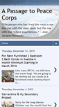 Mobile Screenshot of passagetopeacecorps.blogspot.com