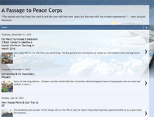 Tablet Screenshot of passagetopeacecorps.blogspot.com
