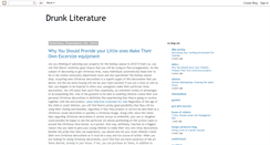 Desktop Screenshot of drunkliterature.blogspot.com