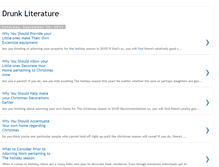 Tablet Screenshot of drunkliterature.blogspot.com