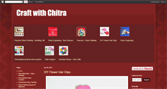 Desktop Screenshot of craftwithchitra.blogspot.com