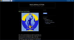 Desktop Screenshot of nasjonalisten.blogspot.com