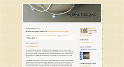 Desktop Screenshot of mjanedesigns.blogspot.com