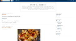 Desktop Screenshot of chefdanielle.blogspot.com