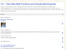 Tablet Screenshot of citramasbali.blogspot.com