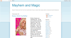 Desktop Screenshot of mayhemandmagic2.blogspot.com