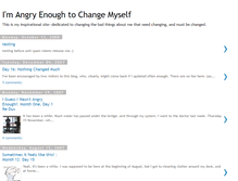 Tablet Screenshot of angryenoughtochange.blogspot.com