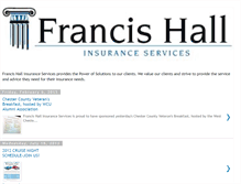 Tablet Screenshot of francishall.blogspot.com