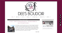 Desktop Screenshot of deesboudoir.blogspot.com