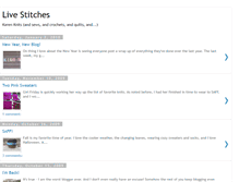 Tablet Screenshot of live-stitches.blogspot.com