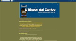 Desktop Screenshot of elrincondelzambo.blogspot.com
