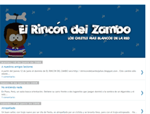 Tablet Screenshot of elrincondelzambo.blogspot.com