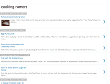Tablet Screenshot of cookingrumors.blogspot.com