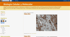 Desktop Screenshot of biologiacelmol.blogspot.com