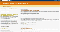 Desktop Screenshot of deansportssciencestpm2.blogspot.com