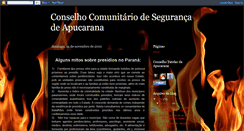 Desktop Screenshot of consegapucarana.blogspot.com