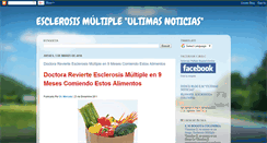 Desktop Screenshot of esclerosismultipleultimasnoticias.blogspot.com