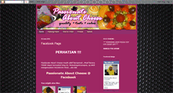 Desktop Screenshot of cheesepassionate.blogspot.com
