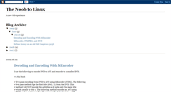 Desktop Screenshot of noobtolinux.blogspot.com