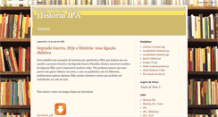 Desktop Screenshot of historiaipatextos.blogspot.com