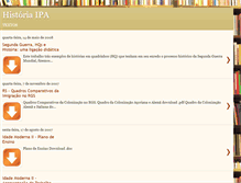 Tablet Screenshot of historiaipatextos.blogspot.com