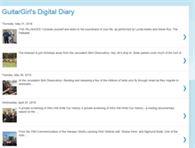 Tablet Screenshot of guitargirlsdigitaldiary.blogspot.com