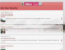 Tablet Screenshot of myownsorority.blogspot.com