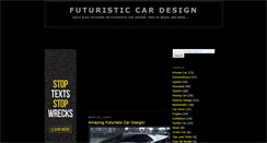 Desktop Screenshot of futuristiccardesign.blogspot.com