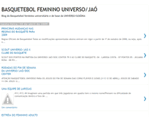 Tablet Screenshot of basquetefemininouniverso.blogspot.com