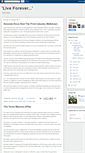 Mobile Screenshot of liveforevernm.blogspot.com