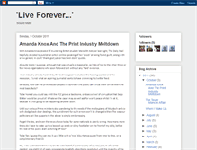 Tablet Screenshot of liveforevernm.blogspot.com