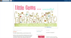 Desktop Screenshot of littlegemsinc.blogspot.com