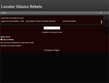 Tablet Screenshot of glaucorebelo.blogspot.com