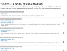 Tablet Screenshot of organizacionfulbito.blogspot.com