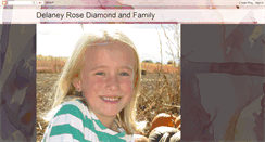 Desktop Screenshot of delaneydiamond.blogspot.com