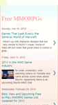 Mobile Screenshot of bestmmorpgs-free.blogspot.com